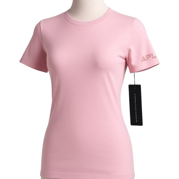 New APL Athletic Propulsion Lab Women's Perfect Tee Shirt in Dusty Rose Sz XS - Picture 2 of 11